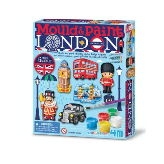 4M Arte / Manualidades Kit de manualidades Moldea Pinta Cuidad Londres - 4M 00-04809