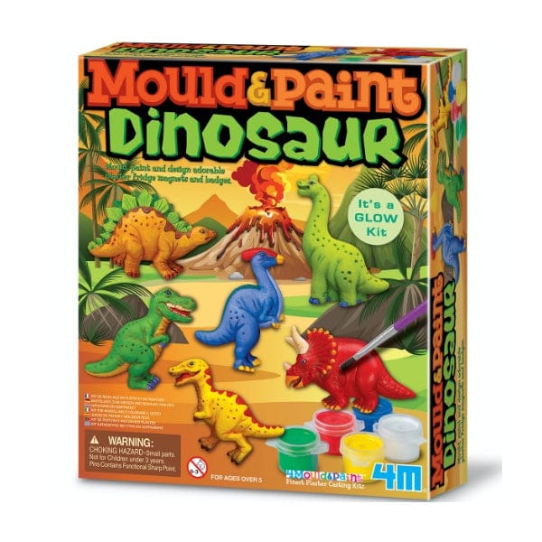 4M Arte / Manualidades Kit de manualidades Moldea Pinta Dinosaurios - 4M 00-03514