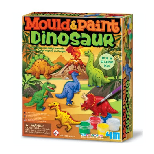 4M Arte / Manualidades Kit de manualidades Moldea Pinta Dinosaurios - 4M 00-03514