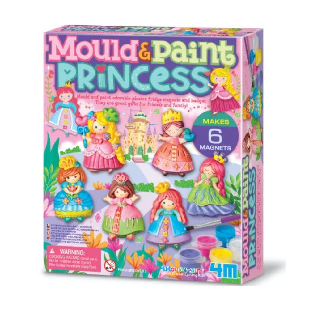 4M Arte / Manualidades Kit de manualidades Moldea Pinta Princesas - 4M 00-03528