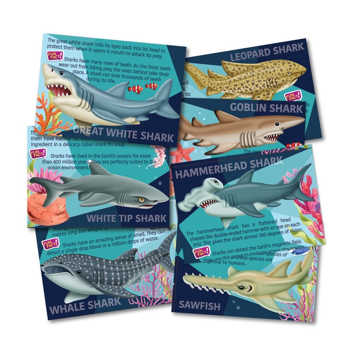 4M Arte / Manualidades Kit de manualidades Moldea Pinta Tiburones - 4M 00-04785
