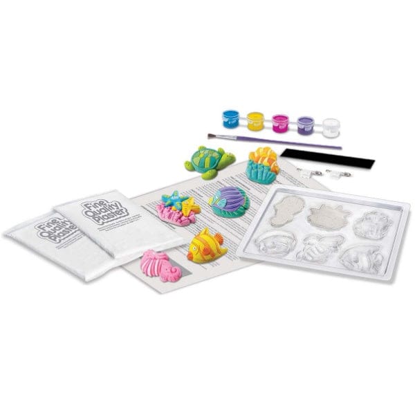4M Arte / Manualidades Kit de manualidades Moldea Pinta Vida Marina  - 4M 00-03511