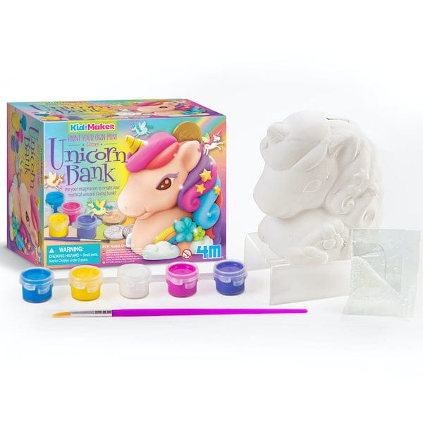 4M Arte / Manualidades Kit de manualidades Pinta Alcancía Unicornio - 4M 00-04778