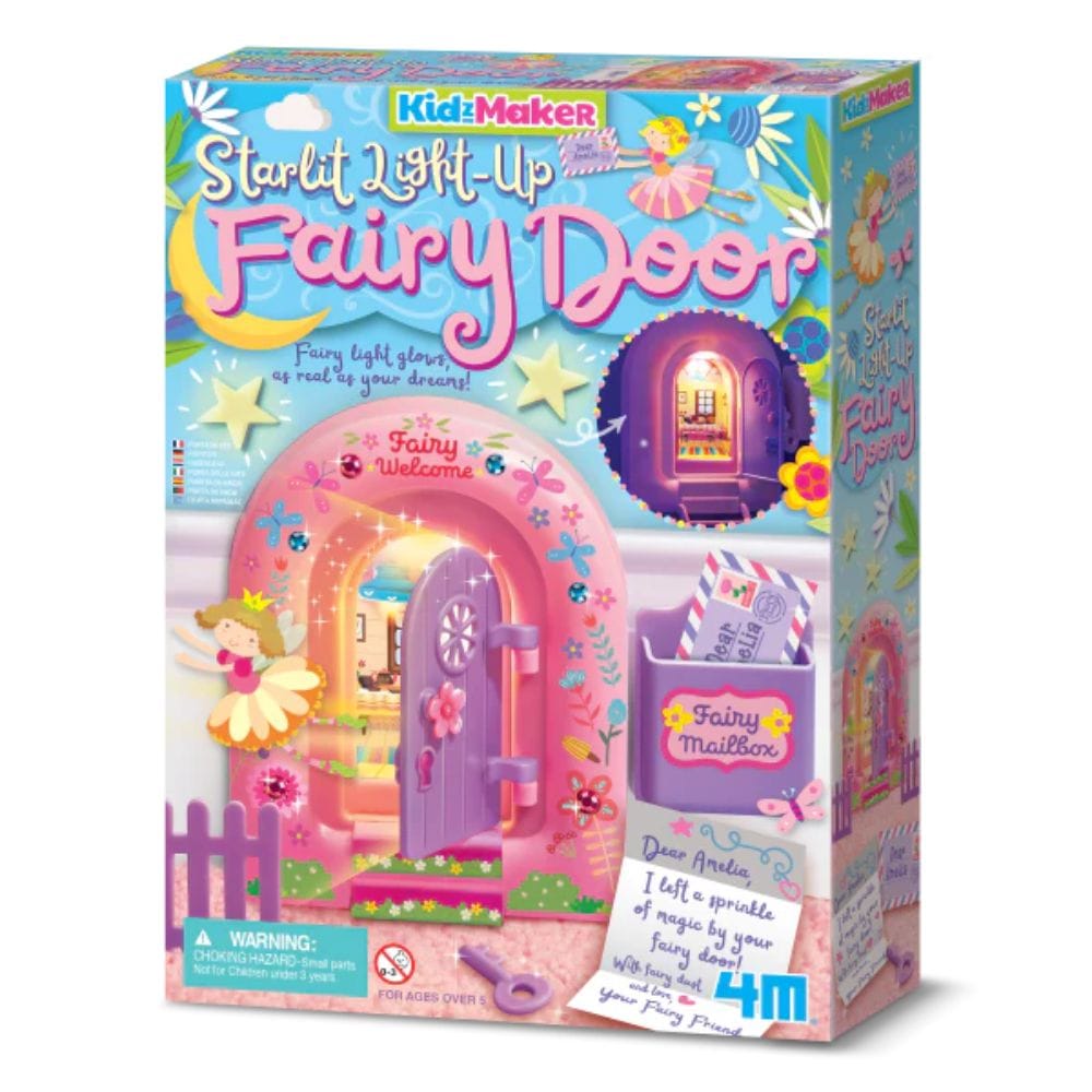 4M Arte / Manualidades Kit de manualidades Puerta Mágica de Hada con luz LED - 4M 00-04815