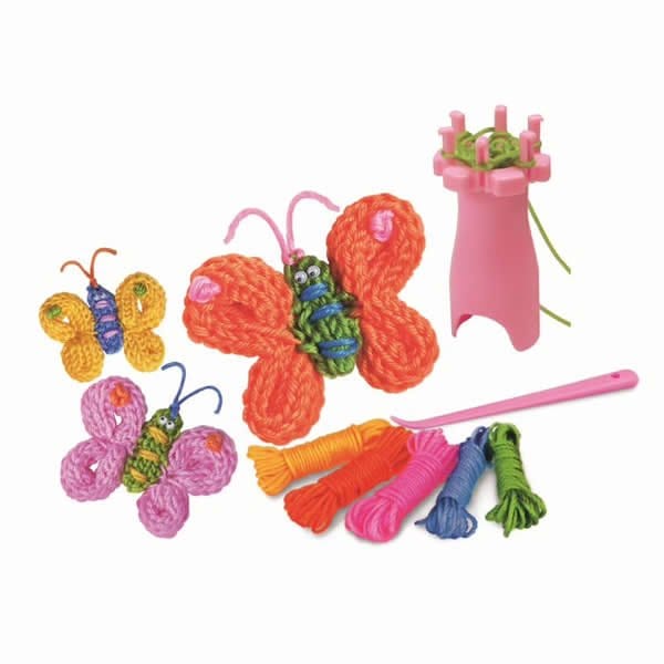 4M Arte / Manualidades Kit de manualidades Teje Mariposas - 4M 00-04765