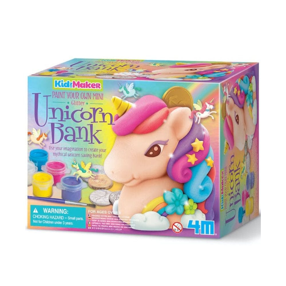 4M Arte / Manualidades Kit Pinta Alcancía Unicornio - 4M 00-04778
