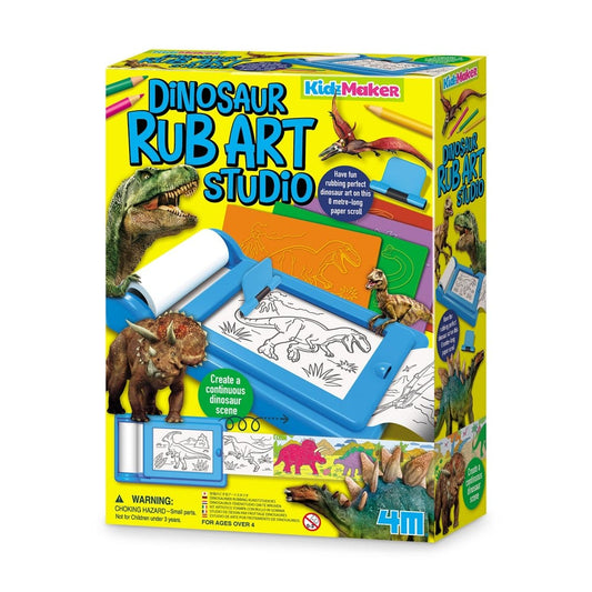 4M Arte y manualidades Estudio de arte dinosaurio rub