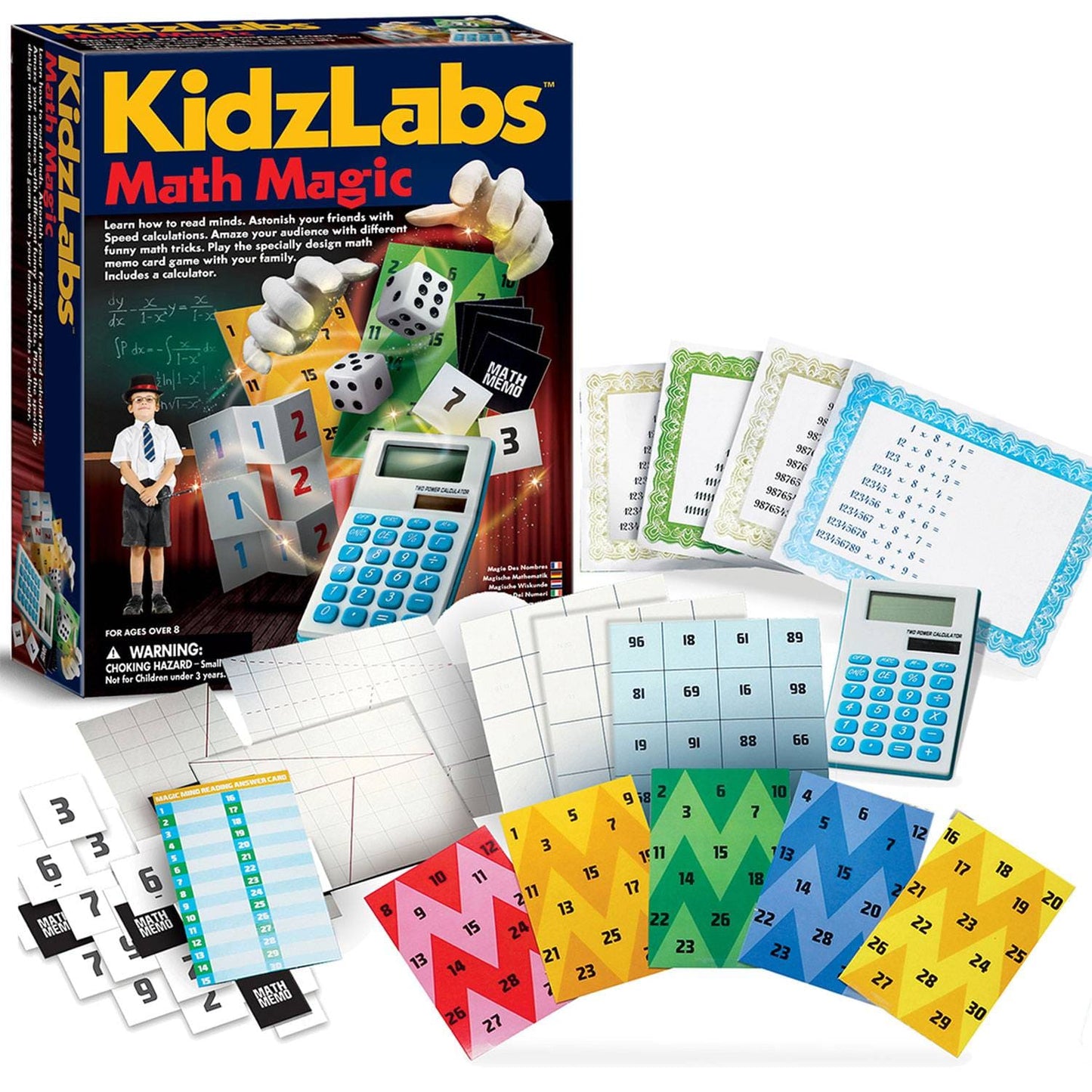 4M Juegos de Ciencia Juego De Magia Matemática 00-03293