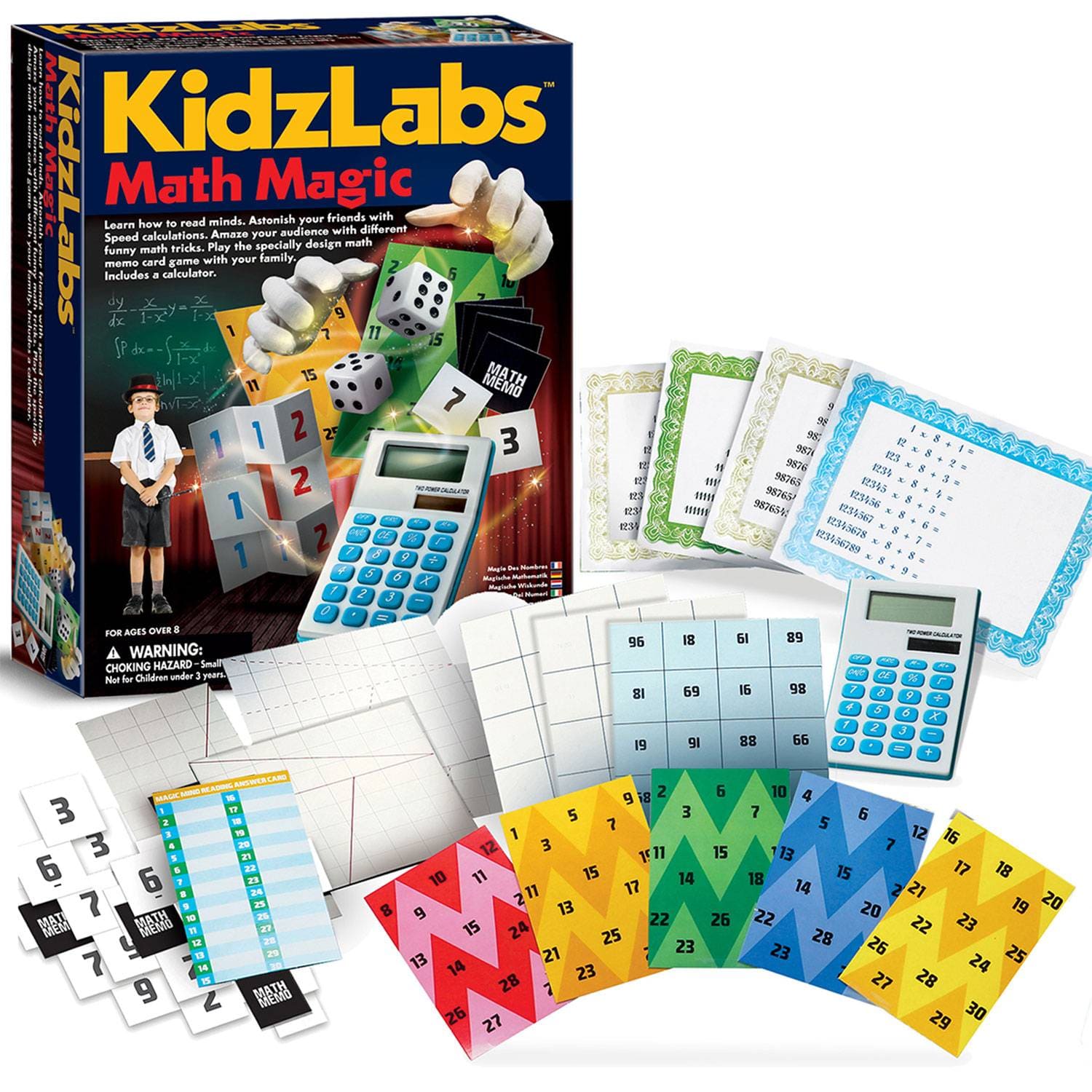 4M Juegos de Ciencia Juego De Magia Matemática 00-03293