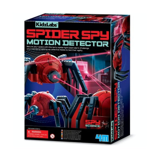 4M Juegos de Ciencia Robot Araña detector de movimiento - 4M 00-03473