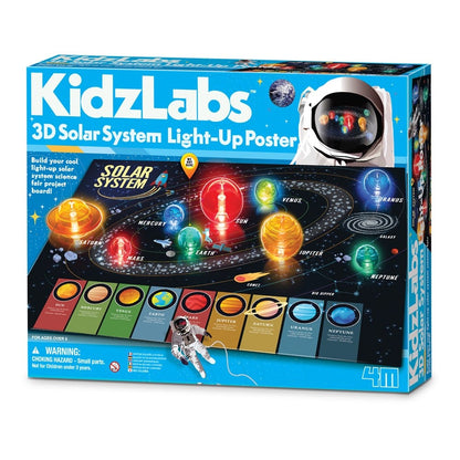 4M Juegos de Ciencia Sistema Solar Luminoso 3D 00-03461
