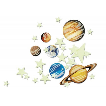 4M Otros Decoración Planetas y Estrellas fosforescentes - 4M 00-05635