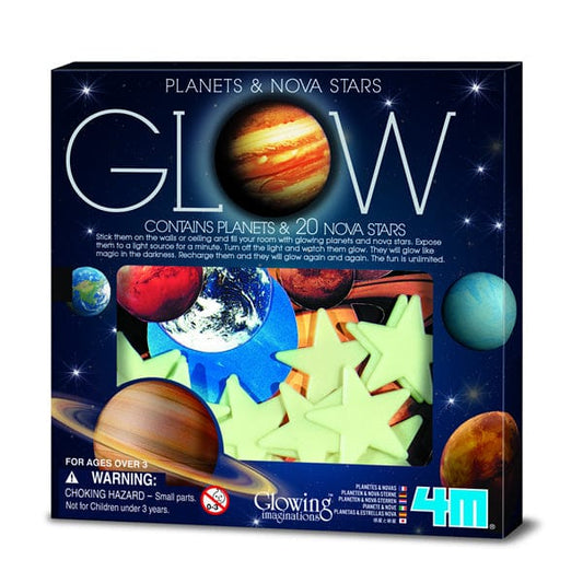4M Otros Decoración Planetas y Estrellas fosforescentes - 4M 00-05635