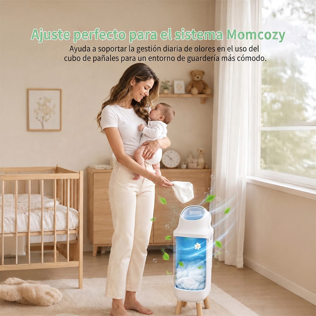 Desodorizante para Basurero Contenedor de Pañales 4 Packs - Momcozy