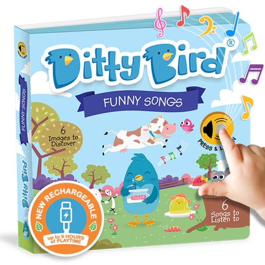 Libro Interactivo Musical Funny Songs - Ditty Bird