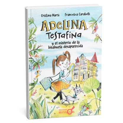 Libro Adelina Testafina y el misterio de la bisabuela desaparecida - Minilupa