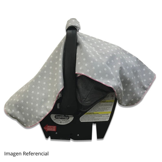 Algodones Accesorios Cubre huevo Uv Gris Estrellas / orilla rosada - Algodones 1613065938280