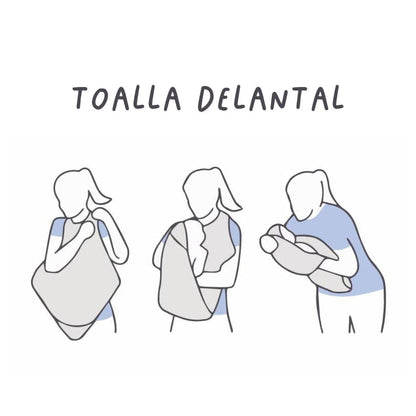 Algodones Toalla de Baño Toalla delantal conejos - Algodones Toalladelantalconejos