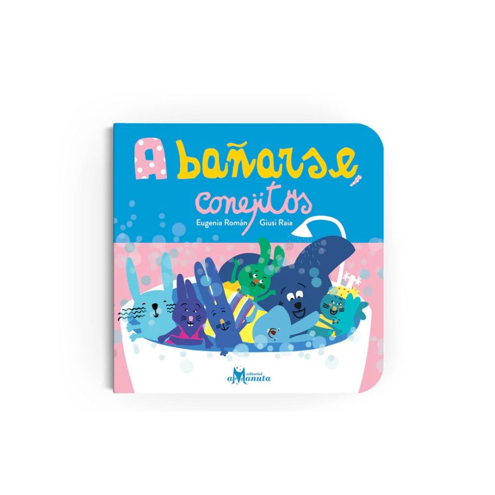 Amanuta Libro Libro A bañarse conejito - Amanuta 9789563644296