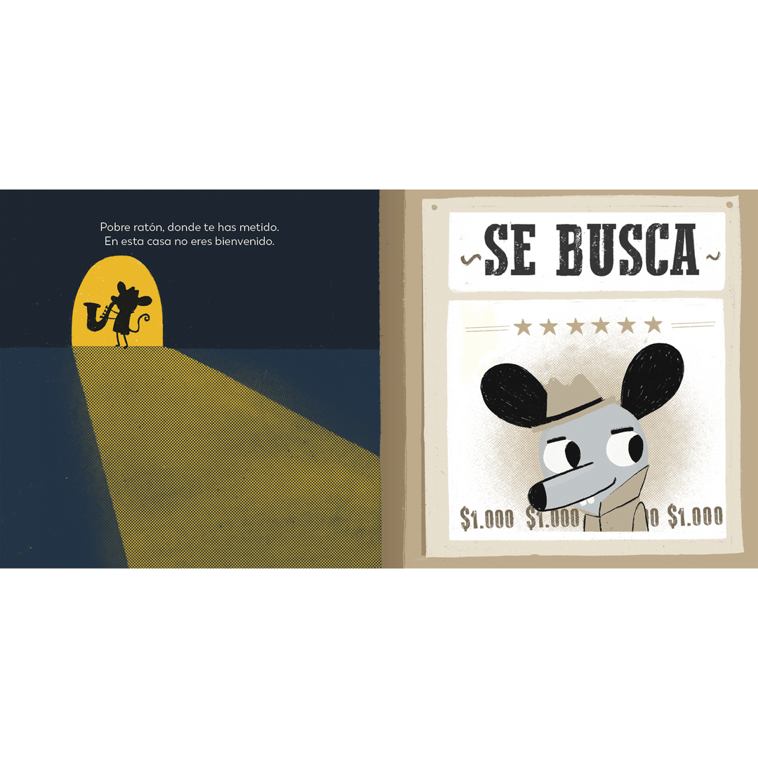 Amanuta Libro Libro Ratón en Blue - Amanuta 978-956-364-286-5