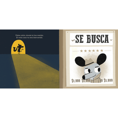 Amanuta Libro Libro Ratón en Blue - Amanuta 978-956-364-286-5