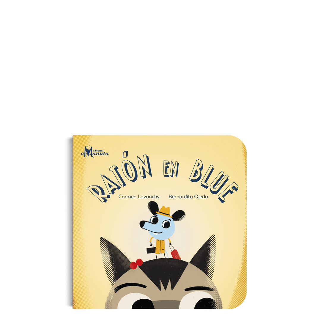 Amanuta Libro Libro Ratón en Blue - Amanuta 978-956-364-286-5