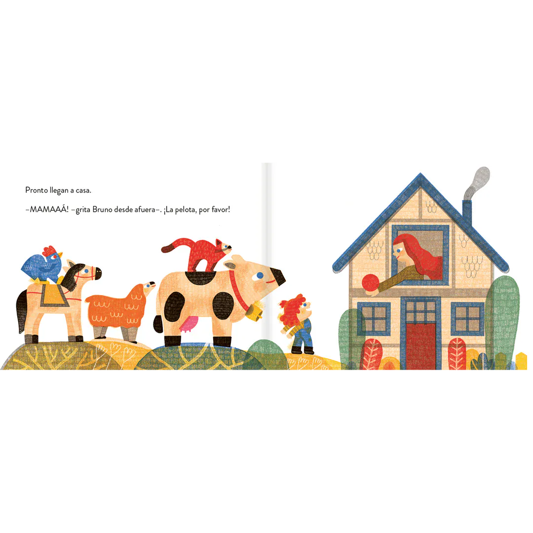 Amanuta Libros Bruno habla con los animales- Amanuta 978-956-364-432-6