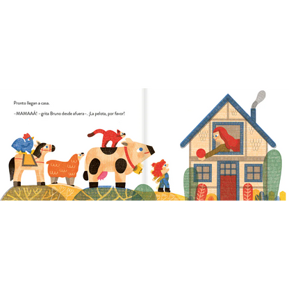 Amanuta Libros Bruno habla con los animales- Amanuta 978-956-364-432-6