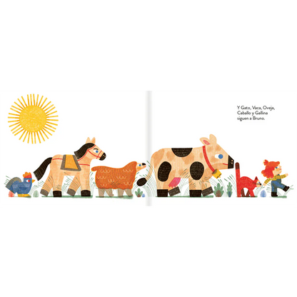 Amanuta Libros Bruno habla con los animales- Amanuta 978-956-364-432-6