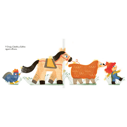 Amanuta Libros Bruno habla con los animales- Amanuta 978-956-364-432-6
