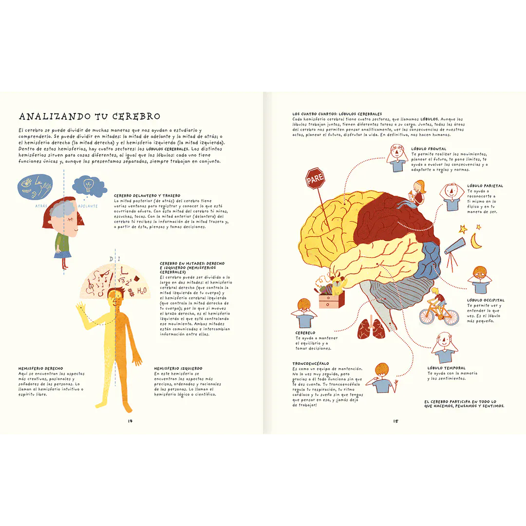 Amanuta Libros Tu cerebro es genial- Amanuta 978-956-364-104-2