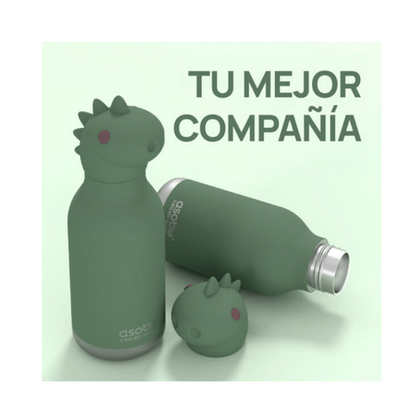 Asobu Alimentación Botella Térmica Bestie Dinosaurio - Asobu SBV44DI