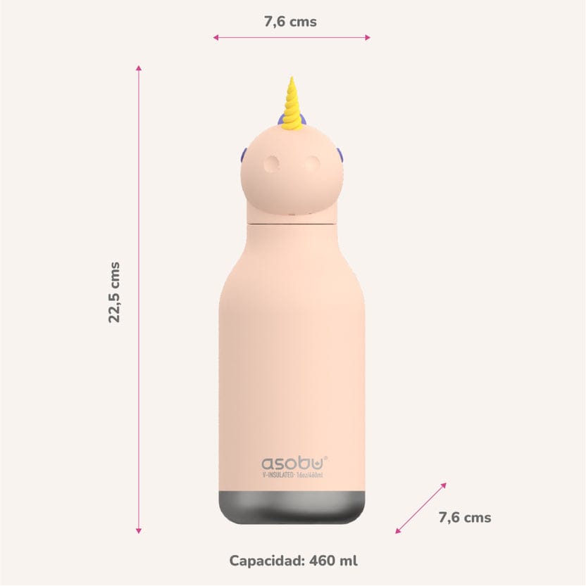 Asobu Alimentación Botella Térmica Bestie Unicornio - Asobu SBV44UN