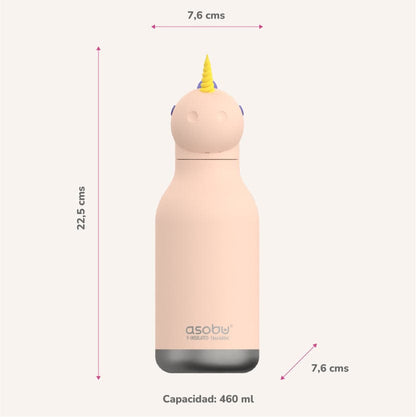 Asobu Alimentación Botella Térmica Bestie Unicornio - Asobu SBV44UN