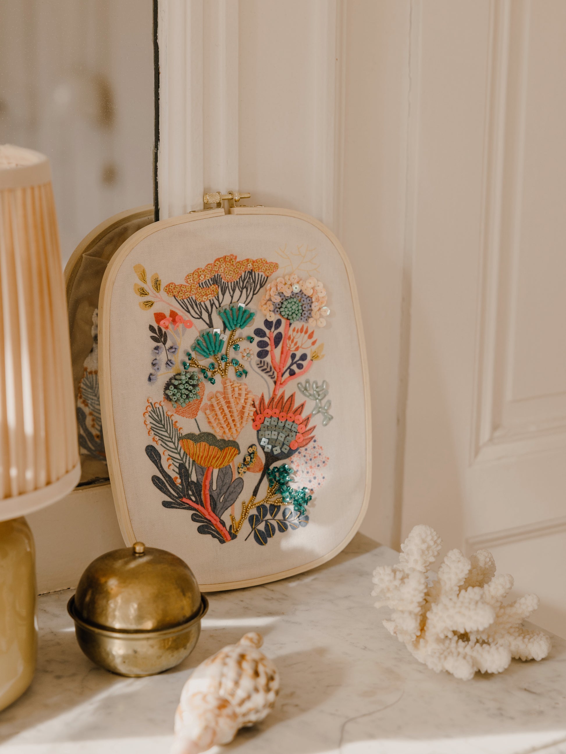Atelier Grands Augustins Arte / Manualidades Set de Bordado con Mostacillas Atelier 58 -Atelier Grands Augustins GA10058