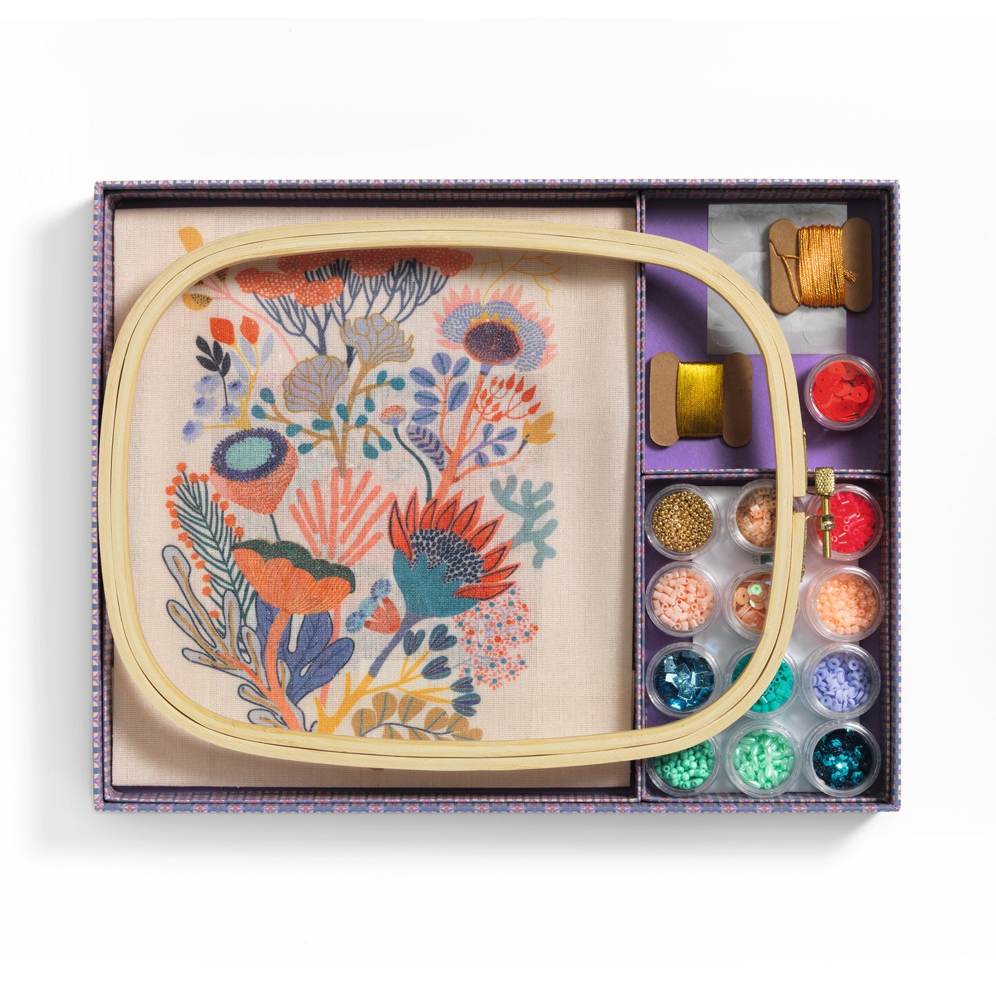 Atelier Grands Augustins Arte / Manualidades Set de Bordado con Mostacillas Atelier 58 -Atelier Grands Augustins GA10058