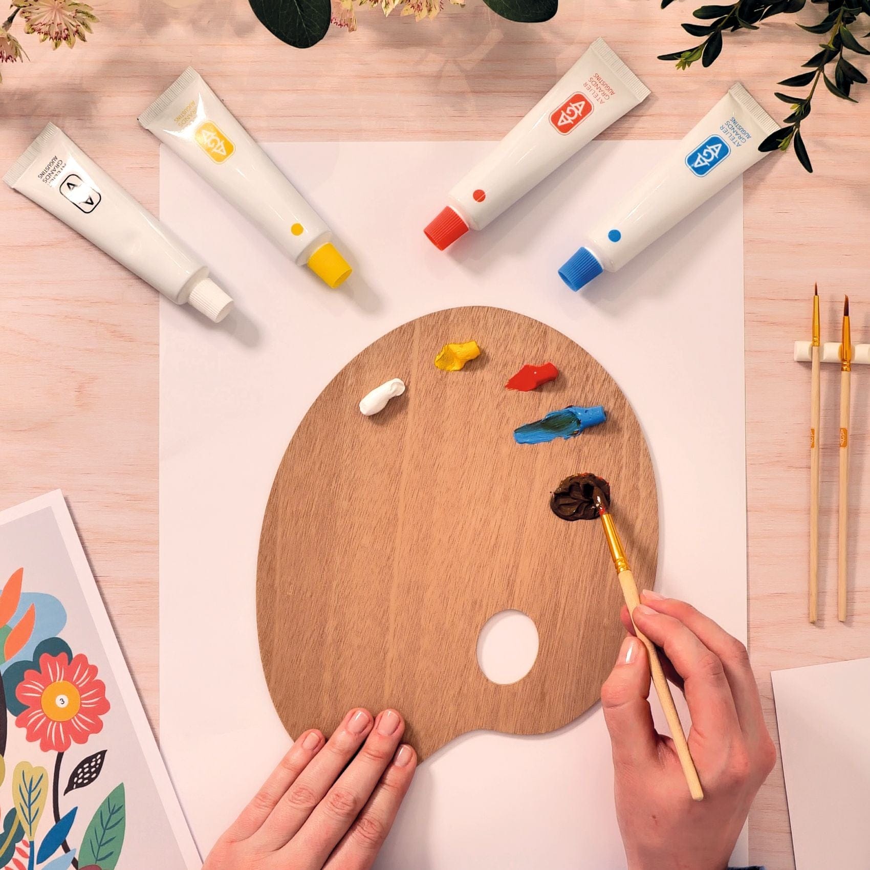 Atelier Grands Augustins Arte / Manualidades Taller de Pintura 23 Mezcla de Colores - Atelier Grands Augustins GA10023