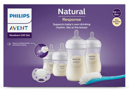 Avent Alimentación Set de Regalo para Recién Nacidos Natural Response  - Philips Avent SCD838/11