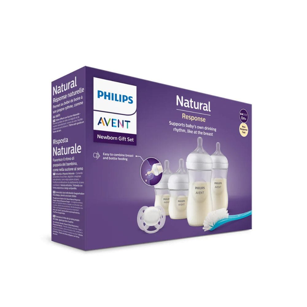 Avent Alimentación Set de Regalo para Recién Nacidos Natural Response  - Philips Avent SCD838/11