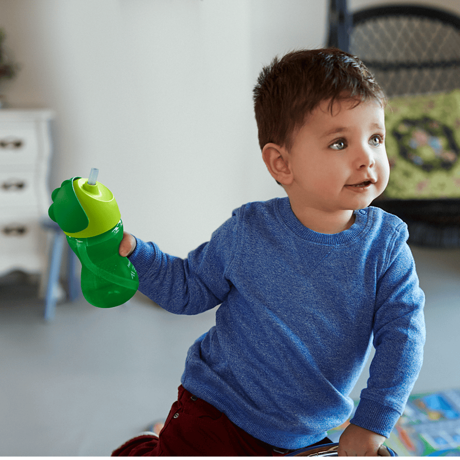 Avent Alimentación Vaso con bombilla verde 300ml - Avent SCF798/01