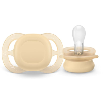 Avent Chupete Chupete X2 Anatómico 0 a 2 meses Ultra start Morado / Naranja - Avent SCF075/01