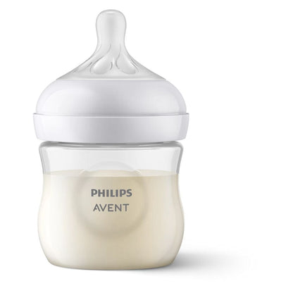 Avent Mamadera Mamadera Natural Response 3.0 Flujo lento 125 ml traslucida - Avent SCY900/01