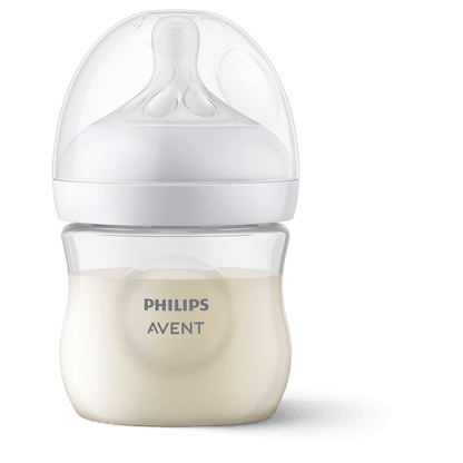 Avent Mamadera Mamadera Natural Response 3.0 Flujo lento 125 ml traslucida - Avent SCY900/01