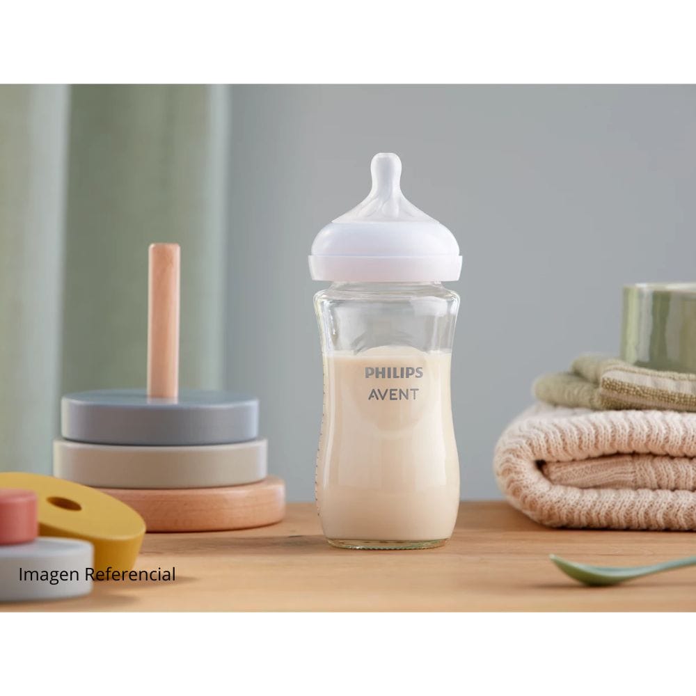 Avent Mamadera Mamadera Natural Vidrio 3.0 240 ml traslucida - Avent SCY933/01
