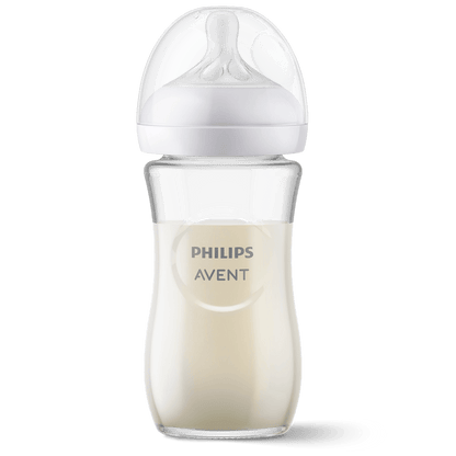 Avent Mamadera Mamadera Natural Vidrio 3.0 240 ml traslucida - Avent SCY933/01