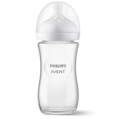 Avent Mamadera Mamadera Natural Vidrio 3.0 240 ml traslucida - Avent SCY933/01