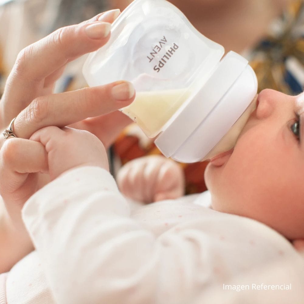 Avent Mamadera Tetina x2 Natural Reponse 3.0 flujo extra rápido 6m  - Avent SCY965/02