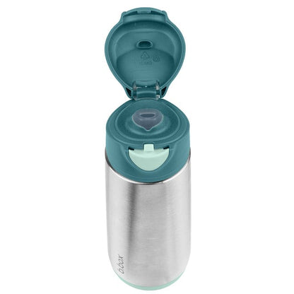 B.box Alimentación Botella Térmica Sport Spout 500 ml Emerald Forest - B.box BBX500907