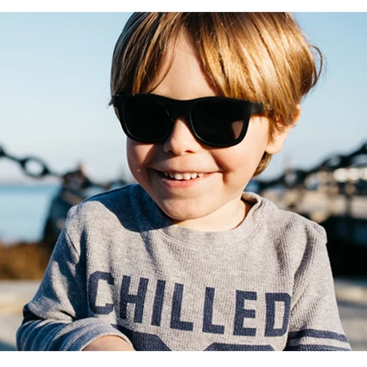Babiators Gafas de sol Lentes de Sol Navigator Negro 3 a 5 Años 810110120006