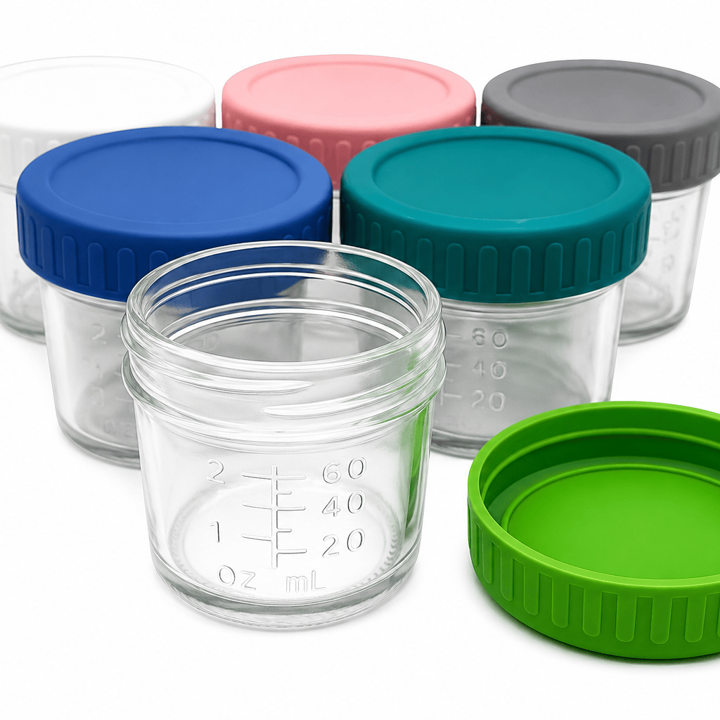 Baby Dominga Alimentación Pack de 6 contenedores de vidrio The Baby Nation - Baby Dominga 22227